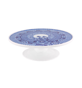 Vista Alegre Porcelain Blue Ming Cake Stand