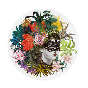 Vista Alegre Love Who You Want Mamzelle Scarlet Charger Plate