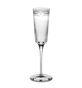 Vista Alegre Crystal Ivory Flutes, Set of 2