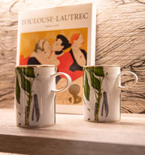 Load image into Gallery viewer, Vista Alegre Amazonia Porcelain Mugs, Set of 4
