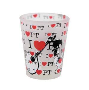I Love Portugal Glass Shot Souvenir - Set of 2