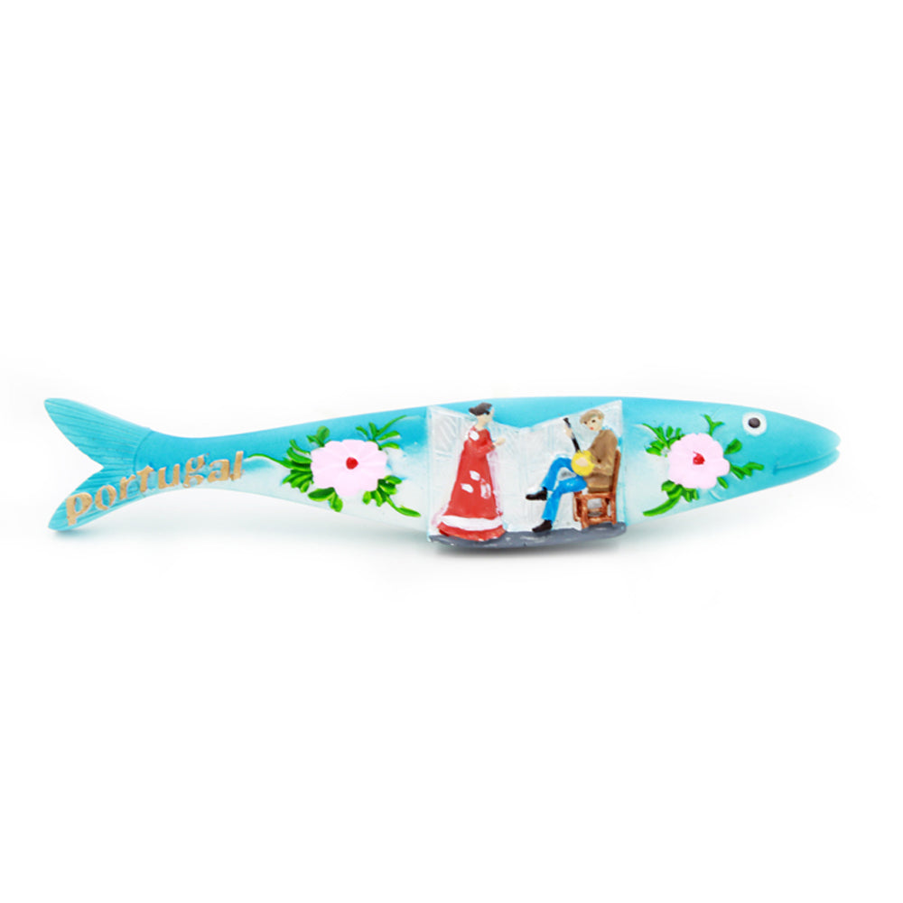 Fado Refrigerator Magnet Sardine