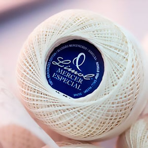 Limol Size 20 Neutral 50 Grs 100% Egyptian Cotton Special Mercerized Crochet Thread Ball Set