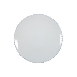 Costa Nova Pearl 11" White Dinner Plate Set