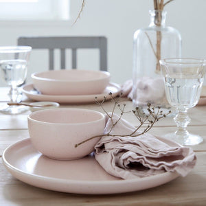 Casafina Pacifica 2 oz. Marshmallow Rose Coffee Cup and Saucer Set