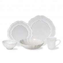 Load image into Gallery viewer, Casafina Impressions White 5 Piece Place Setting

