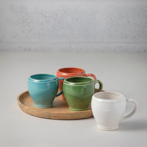 Casafina Fontana 14 oz. White Mug Set