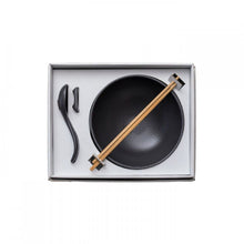 Load image into Gallery viewer, Casafina Pacifica Seed Grey Ramen Bowl Set
