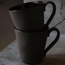 Load image into Gallery viewer, Costa Nova Lagoa Eco Gres 11 oz. Black Mug
