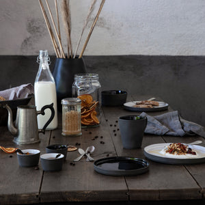 Costa Nova Lagoa Eco Gres 11 oz. Black Mug