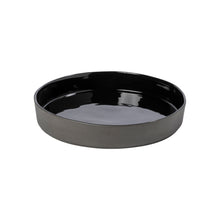 Load image into Gallery viewer, Costa Nova Lagoa Eco Gres 10&quot; Black Soup/Pasta Bowl
