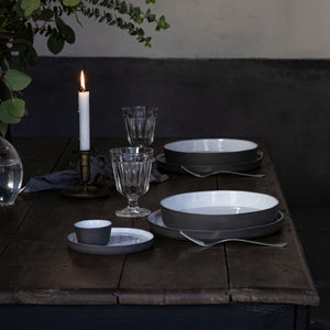 Costa Nova Lagoa Eco Gres 11" White Dinner Plate