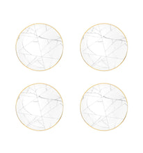 Load image into Gallery viewer, Vista Alegre Carrara Bread and Butter Plates, Set of 4
