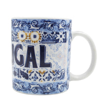 Load image into Gallery viewer, Portuguese Ceramic Tile Azulejo Coffee Mug Souvenir - Various Designs
