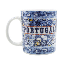 Load image into Gallery viewer, Portuguese Ceramic Tile Azulejo Coffee Mug Souvenir - Various Designs
