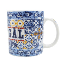 Load image into Gallery viewer, Portuguese Ceramic Tile Azulejo Coffee Mug Souvenir - Various Designs
