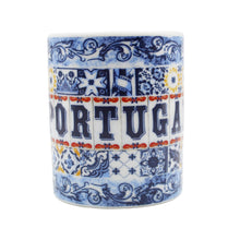 Load image into Gallery viewer, Portuguese Ceramic Tile Azulejo Coffee Mug Souvenir - Various Designs
