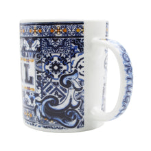 Load image into Gallery viewer, Portuguese Ceramic Tile Azulejo Coffee Mug Souvenir - Various Designs
