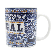 Load image into Gallery viewer, Portuguese Ceramic Tile Azulejo Coffee Mug Souvenir - Various Designs
