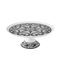 Load image into Gallery viewer, Vista Alegre Portuguese Cobblestone Cake Stand
