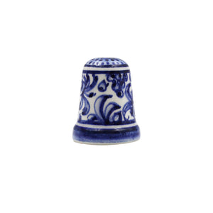 Coimbra Ceramics Hand-painted Decorative Thimble XVII Cent Recreation - Various Designs