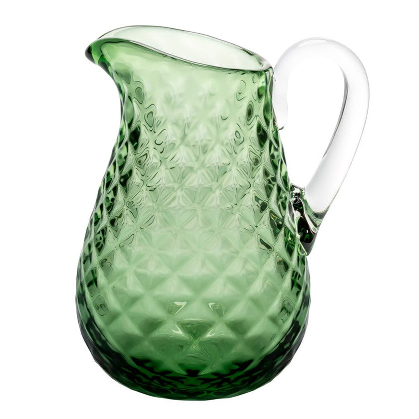 Vista Alegre Glass Buriti Pitcher Green