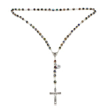 Load image into Gallery viewer, Handmade in Portugal Multicolor Murano Beads Our Lady of Fatima Rosary

