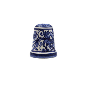 Coimbra Ceramics Hand-painted Decorative Thimble XVII Cent Recreation - Various Designs