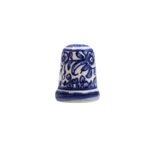 Load image into Gallery viewer, Coimbra Ceramics Hand-painted Decorative Thimble XVII Cent Recreation - Various Designs
