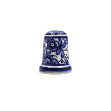 Load image into Gallery viewer, Coimbra Ceramics Hand-painted Decorative Thimble XVII Cent Recreation - Various Designs
