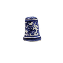 Load image into Gallery viewer, Coimbra Ceramics Hand-painted Decorative Thimble XVII Cent Recreation - Various Designs

