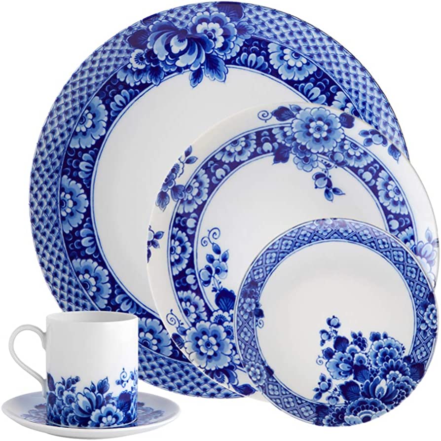Vista Alegre Blue Ming 5 Piece Dinnerware Set