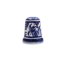 Load image into Gallery viewer, Coimbra Ceramics Hand-painted Decorative Thimble XVII Cent Recreation - Various Designs
