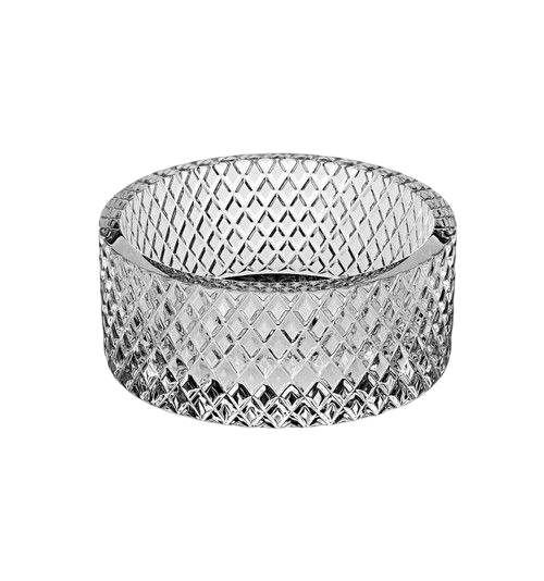 Vista Alegre Crisscross Crystal Bottle Coaster