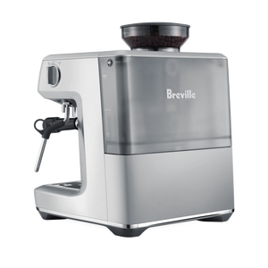 Breville BES876BSS Barista Express Impress Espresso Machine, Brushed Stainless Steel