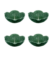 Load image into Gallery viewer, Bordallo Pinheiro Cabbage 16 Piece Dinnerware Set
