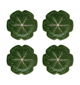 Bordallo Pinheiro Cabbage 16 Piece Dinnerware Set