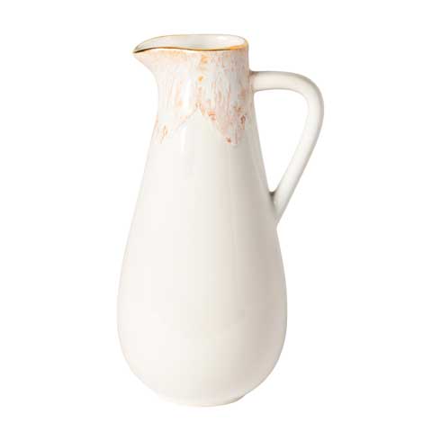 Casafina Taormina 56 oz. White Gold Pitcher
