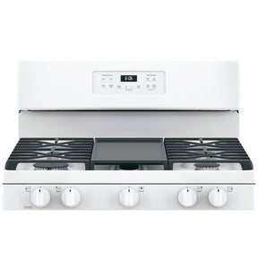 General Electric JGBS66DEKWW 30” White Freestanding Gas Range 220-240 Volts Export Only