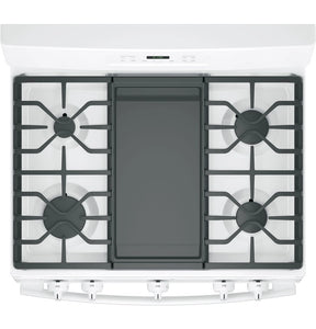 General Electric JGBS66DEKWW 30” White Freestanding Gas Range 220-240 Volts Export Only