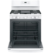 Load image into Gallery viewer, General Electric JGBS66DEKWW 30” White Freestanding Gas Range 220-240 Volts Export Only
