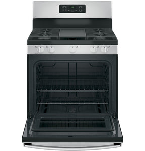 General Electric JGBS66REKSS 30” Stainless Steel Freestanding Gas Range 220-240 Volts Export Only