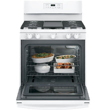 Load image into Gallery viewer, General Electric JGBS66DEKWW 30” White Freestanding Gas Range 220-240 Volts Export Only
