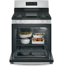 Load image into Gallery viewer, General Electric JGBS66REKSS 30” Stainless Steel Freestanding Gas Range 220-240 Volts Export Only
