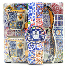 Load image into Gallery viewer, Portuguese Ceramic Espresso Cups Souvenir From Portugal - Set of 2
