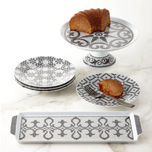 Load image into Gallery viewer, Vista Alegre Portuguese Cobblestone Cake Stand
