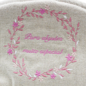Very Special Linen Cosmetic/Toiletry Bag Made in Portugal