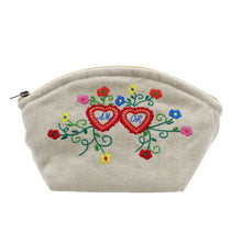 Load image into Gallery viewer, Namorados Linen Cosmetic/Toiletry Bag
