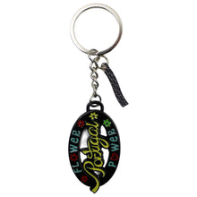 Load image into Gallery viewer, Portuguese Flower Power Made in Portugal Keychain, Various Colors
