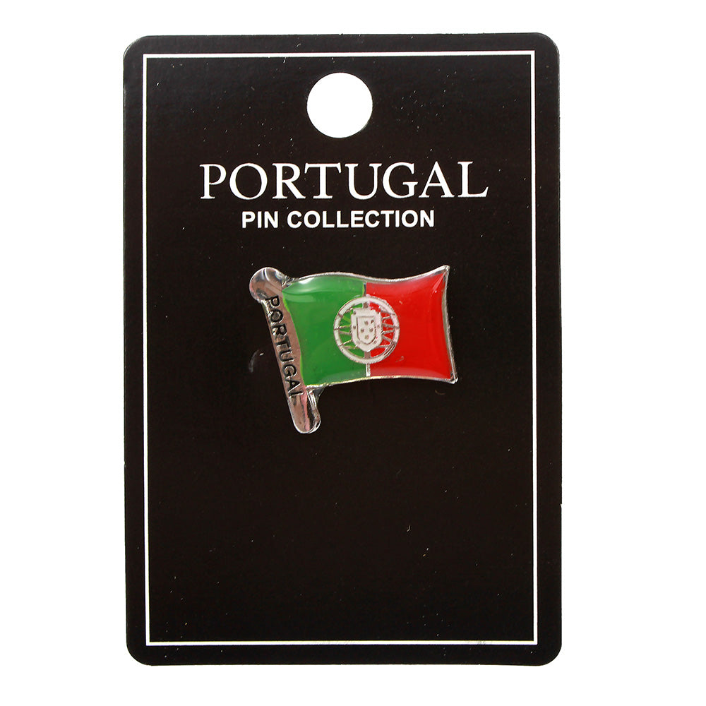 Portuguese Flag Pin Souvenir From Portugal